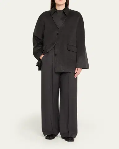Nanushka Jada Double Wool Jacket | Thumbnail 2 Nanushka Jada Double Wool Jacket | Thumbnail 2