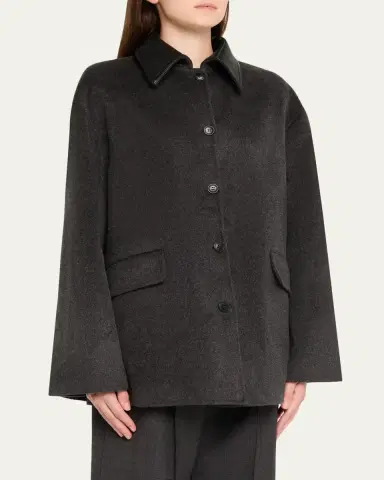Nanushka Jada Double Wool Jacket | Thumbnail 4 Nanushka Jada Double Wool Jacket | Thumbnail 4