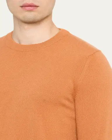 Kiton Men's 12GG Cashmere Knit Crewneck Sweater | Thumbnail 5 Kiton Men's 12GG Cashmere Knit Crewneck Sweater | Thumbnail 5
