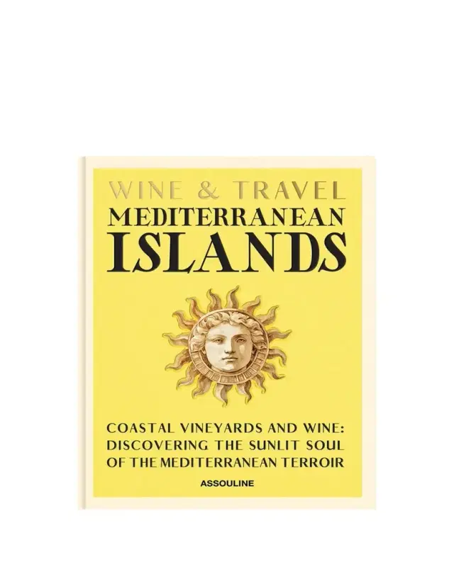 Assouline "Wine & Travel: Mediterranean Islands" Book by Enrico Bernardo