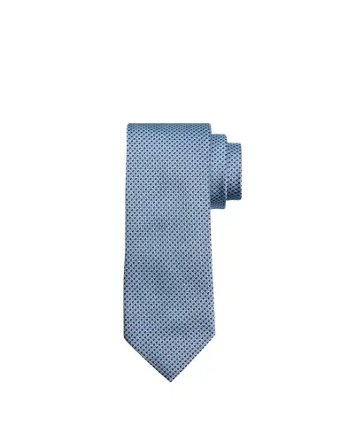ZEGNA Men's Micro-Woven Silk Jacquard Tie | Thumbnail 1