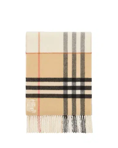 Burberry Double-Faced Cashmere EKD Scarf | Thumbnail 1 Burberry Double-Faced Cashmere EKD Scarf | Thumbnail 1
