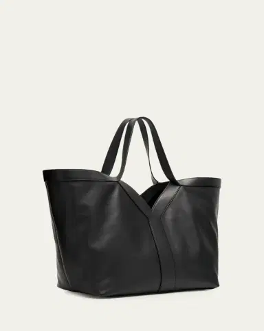 Saint Laurent Y Stitch Tote Bag in Calfskin Leather | Thumbnail 3 Saint Laurent Y Stitch Tote Bag in Calfskin Leather | Thumbnail 3