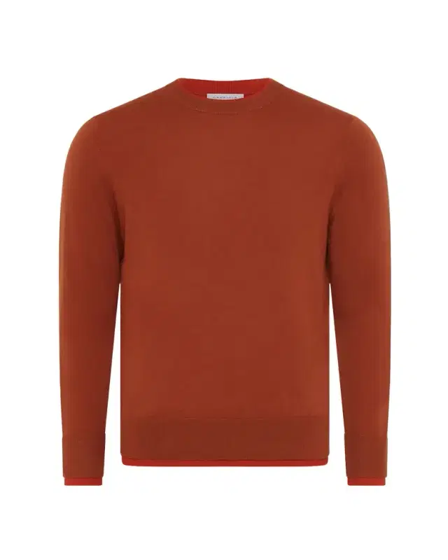 en's Wells Cashmere Silk Crewneck Sweater