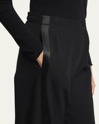 The Row Felicita Double Pleated Wide-Leg Tuxedo Pants | Thumbnail 5