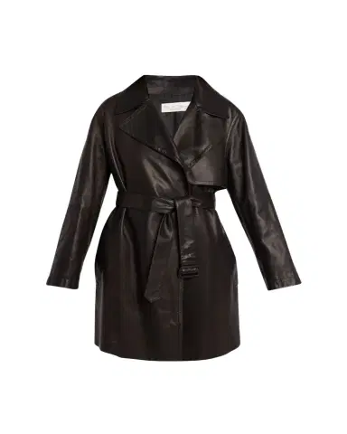 The Row Siempra Leather Wrap Trench Coat | Thumbnail 1 The Row Siempra Leather Wrap Trench Coat | Thumbnail 1