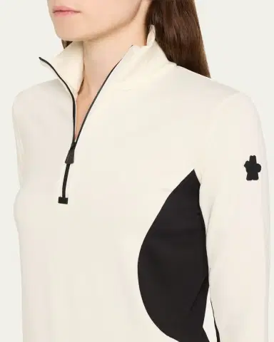 Moncler Grenoble Polartec Base Layer Zip Turtleneck | Thumbnail 10 Moncler Grenoble Polartec Base Layer Zip Turtleneck | Thumbnail 10