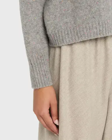 Frame The Cashmere Fleck Cardigan | Thumbnail 9 Frame The Cashmere Fleck Cardigan | Thumbnail 9
