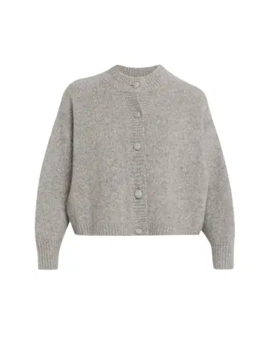 Frame The Cashmere Fleck Cardigan | Thumbnail 1 Frame The Cashmere Fleck Cardigan | Thumbnail 1