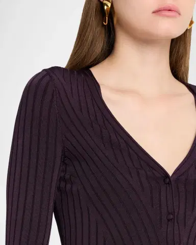 Adam Lippes Greer Cropped Knit Cardigan | Thumbnail 9 Adam Lippes Greer Cropped Knit Cardigan | Thumbnail 9