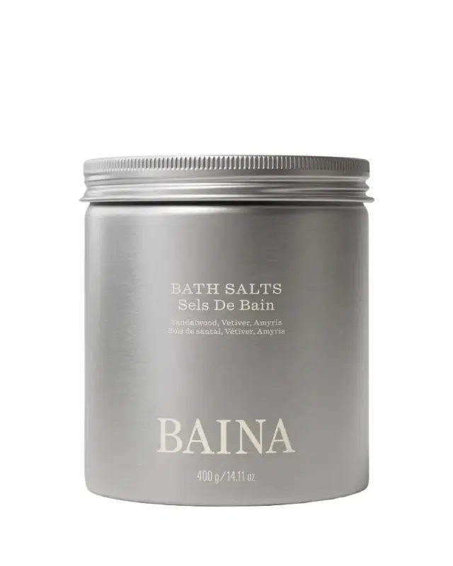 BAINA Ebon Veil Bath Salts, 14.1 oz.