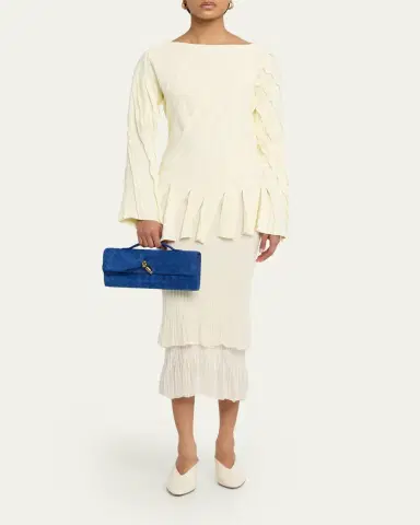 Bottega Veneta Andiamo Leather Clutch Bag | Thumbnail 5 Bottega Veneta Andiamo Leather Clutch Bag | Thumbnail 5