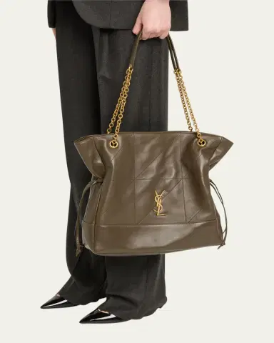 Saint Laurent Jamie 4.3 Medium Shopping Tote Bag in Quilted Leather | Thumbnail 2