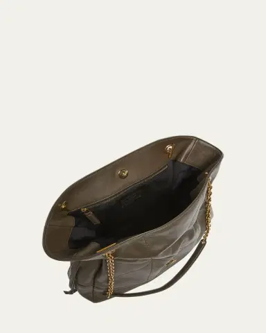 Saint Laurent Jamie 4.3 Medium Shopping Tote Bag in Quilted Leather | Thumbnail 4