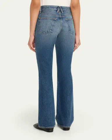 SLVRLAKE Jade High-Rise Slim Bootcut Jeans | Thumbnail 3