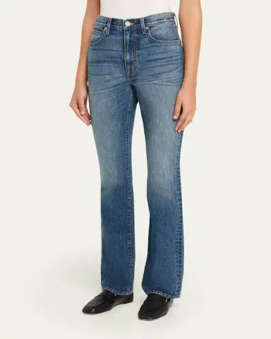 SLVRLAKE Jade High-Rise Slim Bootcut Jeans | Thumbnail 4