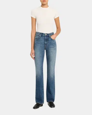 SLVRLAKE Jade High-Rise Slim Bootcut Jeans | Thumbnail 6