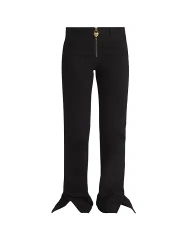 Chloé Denim Split-Cuff Flare Trousers | Thumbnail 1 Chloé Denim Split-Cuff Flare Trousers | Thumbnail 1