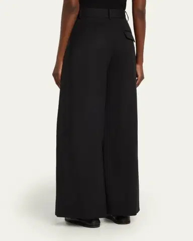 anOnlyChild Stona Pleated Wool Pants | Thumbnail 3 anOnlyChild Stona Pleated Wool Pants | Thumbnail 3