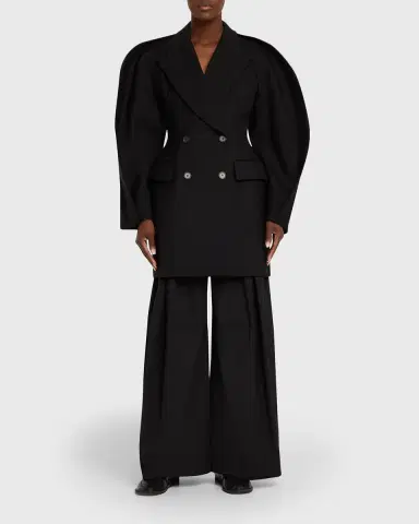anOnlyChild Stona Pleated Wool Pants | Thumbnail 6 anOnlyChild Stona Pleated Wool Pants | Thumbnail 6