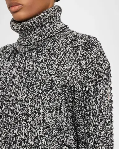 Moncler Grenoble Wool-Blend Turtleneck Sweater | Thumbnail 4 Moncler Grenoble Wool-Blend Turtleneck Sweater | Thumbnail 4