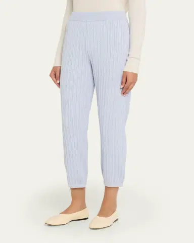 Simkhai Tillie Cashmere-Cotton Travel Pants | Thumbnail 4 Simkhai Tillie Cashmere-Cotton Travel Pants | Thumbnail 4