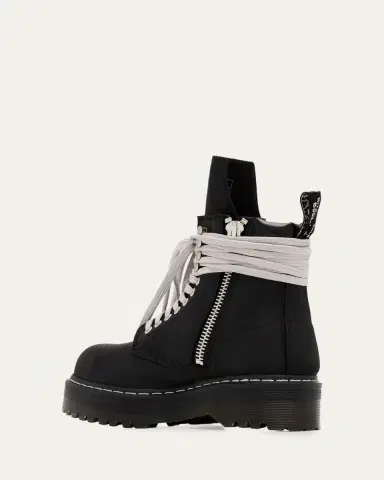Rick Owens x Dr. Martens Quad Sole Steel Toe Leather Ankle Boots | Thumbnail 2 Rick Owens x Dr. Martens Quad Sole Steel Toe Leather Ankle Boots | Thumbnail 2