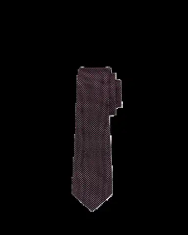 Giorgio Armani Men's Birdseye Jacquard Silk Tie | Thumbnail 2
