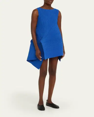 Issey Miyake Fold Pleats Mini Dress | Thumbnail 4