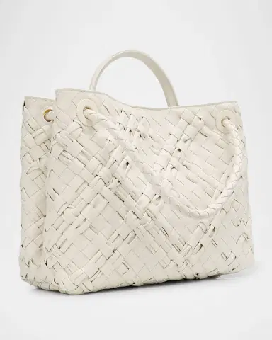 Bottega Veneta Small Andiamo Intrecciato Leather Top-Handle Bag | Thumbnail 2