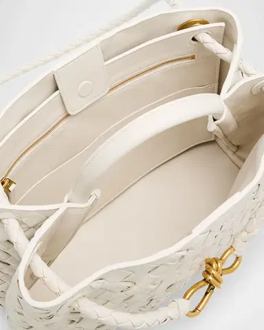 Bottega Veneta Small Andiamo Intrecciato Leather Top-Handle Bag | Thumbnail 3