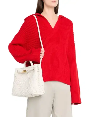 Bottega Veneta Small Andiamo Intrecciato Leather Top-Handle Bag | Thumbnail 1