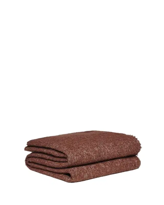 Alonpi Peak Boucle Throw Blanket, 59" x 79"