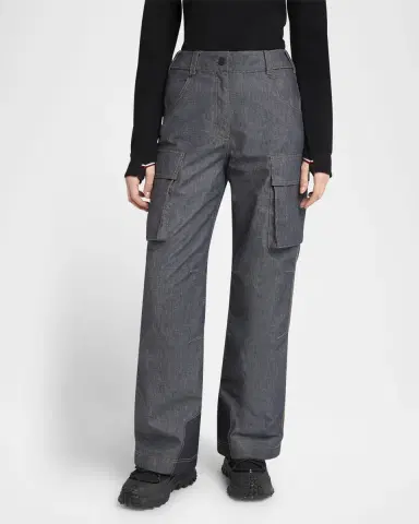 Moncler Grenoble Padded Denim Ski Pants | Thumbnail 3 Moncler Grenoble Padded Denim Ski Pants | Thumbnail 3