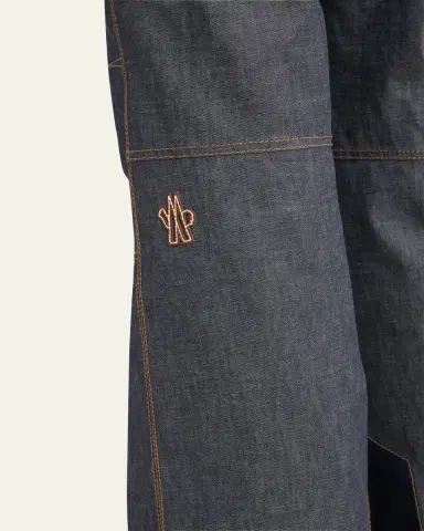 Moncler Grenoble Padded Denim Ski Pants | Thumbnail 9 Moncler Grenoble Padded Denim Ski Pants | Thumbnail 9
