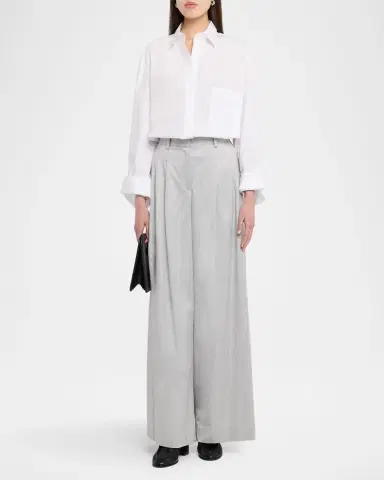 TWP Avery Wool-Blend Trousers | Thumbnail 6