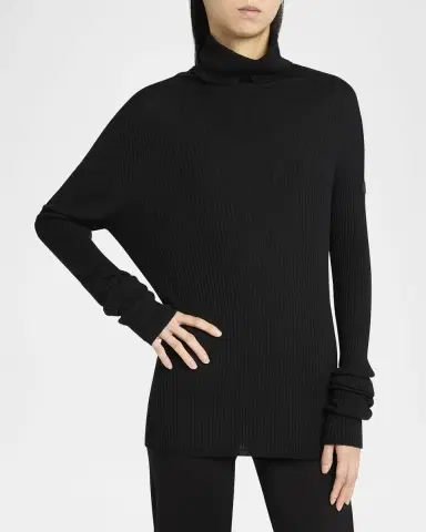 Moncler Genius x EE72 by Edward Enninful Wool Turtleneck Sweater | Thumbnail 3