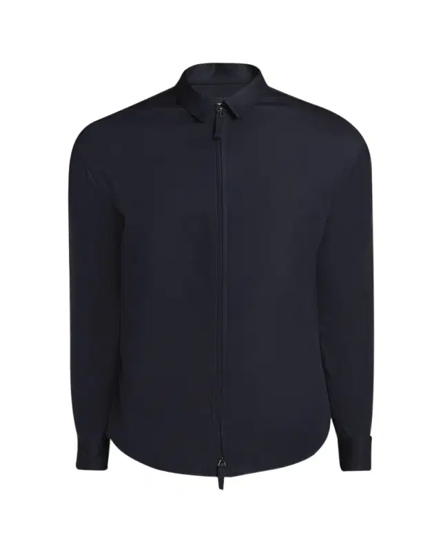 Men's Cotton Full-Zip Overshirt