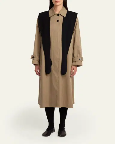 The Row Lolana Single-Breasted Long Trench Coat | Thumbnail 2 The Row Lolana Single-Breasted Long Trench Coat | Thumbnail 2
