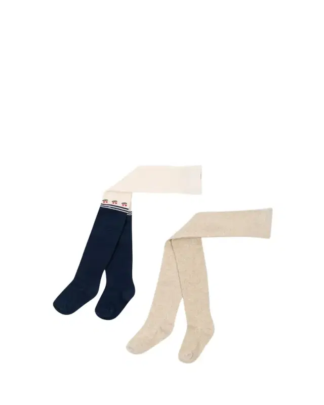 Girl's 2-Pack Sparkly Tights