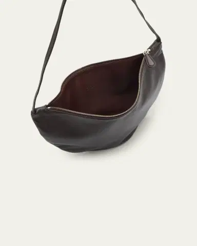 The Row Izzy Small Crescent Shoulder Bag in Leather | Thumbnail 4 The Row Izzy Small Crescent Shoulder Bag in Leather | Thumbnail 4