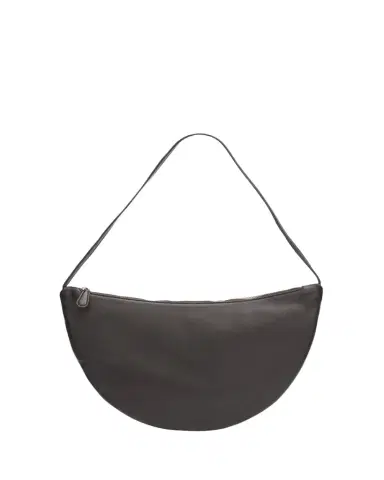 The Row Izzy Small Crescent Shoulder Bag in Leather | Thumbnail 1 The Row Izzy Small Crescent Shoulder Bag in Leather | Thumbnail 1