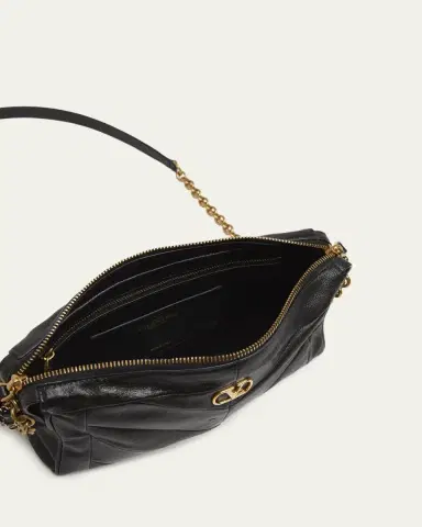 Valentino Garavani Small Chevron Patchwork Leather Shoulder Bag | Thumbnail 4 Valentino Garavani Small Chevron Patchwork Leather Shoulder Bag | Thumbnail 4