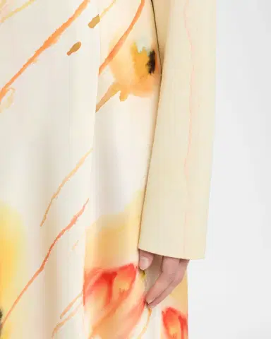 Jason Wu Collection Washed Satin Floral-Print Midi Skirt | Thumbnail 9 Jason Wu Collection Washed Satin Floral-Print Midi Skirt | Thumbnail 9