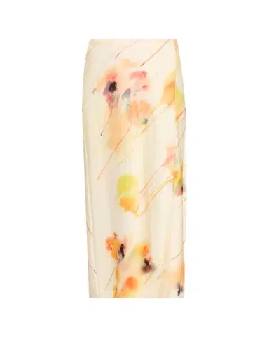 Jason Wu Collection Washed Satin Floral-Print Midi Skirt | Thumbnail 1 Jason Wu Collection Washed Satin Floral-Print Midi Skirt | Thumbnail 1