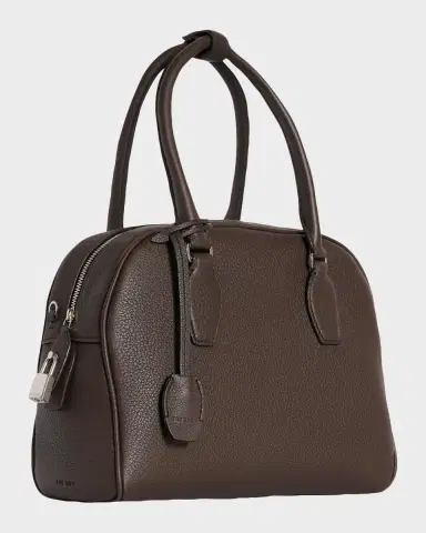 The Row India 10.0 Top-Handle Bag in Calfskin Leather | Thumbnail 5 The Row India 10.0 Top-Handle Bag in Calfskin Leather | Thumbnail 5
