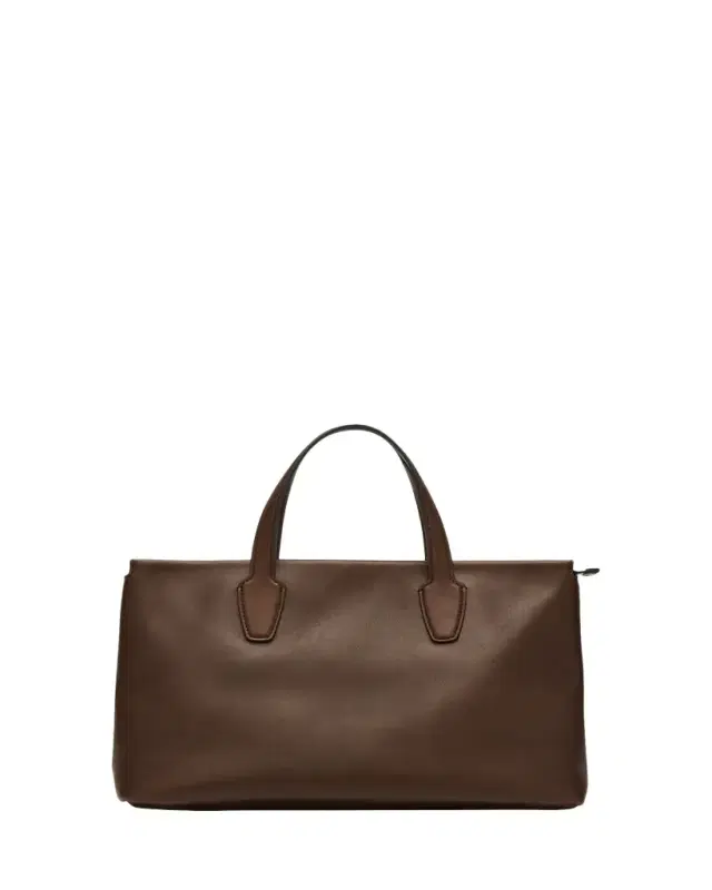 Marcel Slouchy Top-Handle Bag in Leather