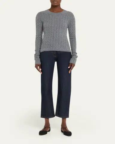 Altuzarra Milla Cashmere Cable-Knit Sweater | Thumbnail 2 Altuzarra Milla Cashmere Cable-Knit Sweater | Thumbnail 2