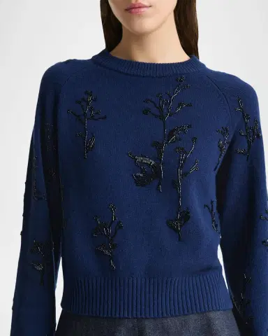 Altuzarra Paulie Beaded Crewneck Sweater | Thumbnail 18 Altuzarra Paulie Beaded Crewneck Sweater | Thumbnail 18