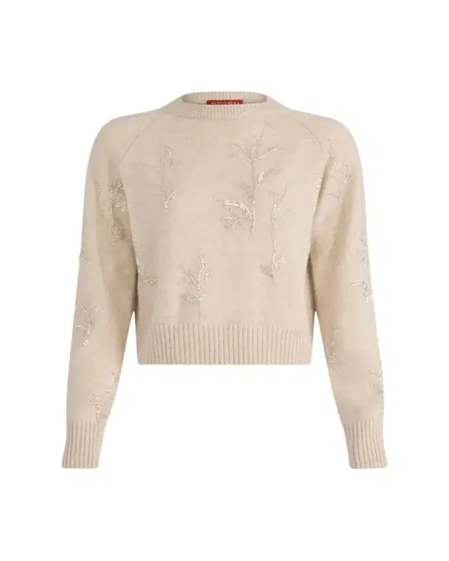 Paulie Beaded Crewneck Sweater
